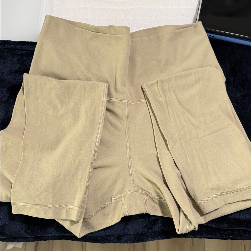 TNA High-Waisted Tan Leggings